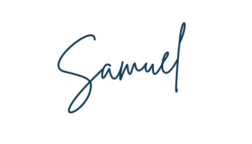 Signature de Samuel